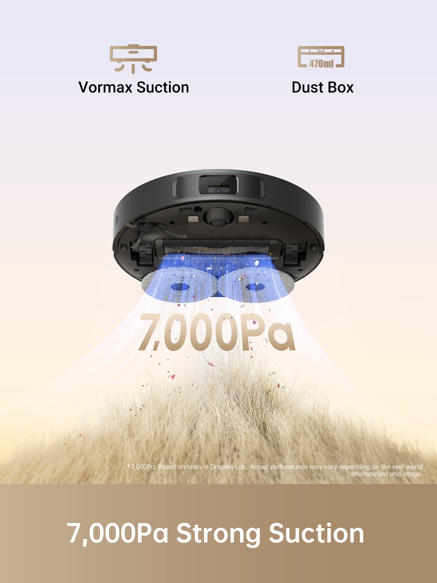 Dreame L10s Pro Gen 2 robot vacuum with 7,000Pa strong suction and Vormax technology