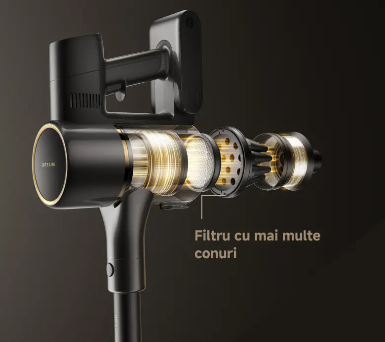 Filtrare de înaltă eficiență de 99,9 %*
